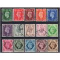 sg462 - sg475 1/2d - 1 shilling very fine used ...