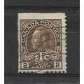 Canada.SG243 2c + 1c Deep Brown.Colour/Die Unch...