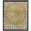 Dominica 1883 SG13 1/2d Olive-Yellow Wmk Crown ...