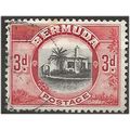 Bermuda 1936 SG103 3d Black & Scarlet Fine Used...