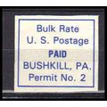 Used Revenue Permit Bushkill, PA. E1233