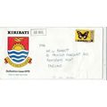 Kiribati 1982 Betto to Ramsgate UK OKGS Air Mai...