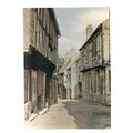 CLAMECY, NIEVRE used postcard 1981 POSTMARK. #