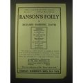 1902 Charles Scribner's Sons Ad - This is sure ...