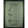 1919 Quaker Oats Puffed Wheat, Rice and Corn Pu...