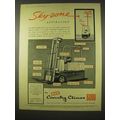 1954 Coventry Climax 6000 Fork Lift Ad - Sky-Zone