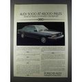 1980 Audi 5000 Car Ad - Extended-Use Report
