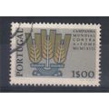 PORTUGAL 1963 FREEDOM FROM HUNGER 1E VALUE USED