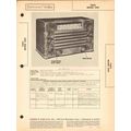 FADA model 1001 6 tube AM radio receiver Sams P...