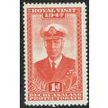 Bechuanaland 1947 Royal Visit 1d Scarlet SG132 MM