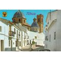 Altea Typical Street Spain Postcard posted VGC