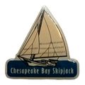 Chesapeake Bay Skipjack Hat Tac or Lapel Pin