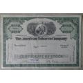 The American Tobacco Company 3 Shares 1967 Stoc...