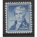 USA 1954 5c BLUE MONROE SG1036 FINE USED#