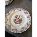 Washington Pottery Side/Tea Plate Lady Collecti...
