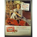 1953 Rheingold Extra Dry Lager Beer Ad - My beer is Rheingold - Dalmation