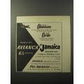 1953 Avianca Airlines Ad - El Colombiano