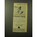1960 Praktina FX Camera Ad - The camera for any and every picture