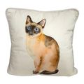 Sitting Cat Design Scatter Cushion with Insert ...