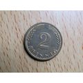 1958j 2 pfennig Germany Coin