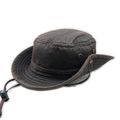 UPF50+ Weathered Cotton Button-Up Brim Bucket H...