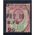 GB 1901 - 13 KEV11 1 1/2d Purple & Green Used w...