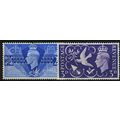 1946 SG 491/492 - MH (*)