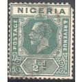 Nigeria 1914 - SG15 - ½d green - King George V ...