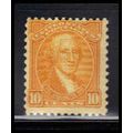 715 10c George Washington Average MMH Z0768