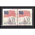 Used 2115c 22c U.S. Flag Very Fine CNP Left T1 ...
