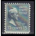 820 15c James Buchanan Just Clears MNH B0720