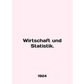 Wirtschaft und Statistik. In English /Wirtschaf...