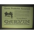 1922 Garvin No. 00-8 Garvin Duplex Horizontal D...