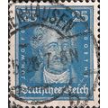 GERMANY, EMPIRE, Johann Wolfgang v Goethe, blue...