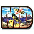 Maryland The Old Line State Artwood Initial Fri...