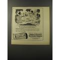 1953 American Express Travelers Cheques Ad - How do we know it's any good?