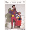 2519 King Cole Knitting Pattern Child's Sweater...