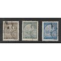 INDIA PORTUGAL 1933 SAO GABRIEL SHIP SHIELD 3 S...