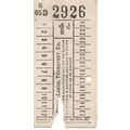 Bell Punch Ticket issued by South Lancashire Tr...