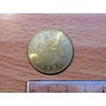 Heraldic Lion 1977 1st Series Token (e585)