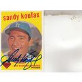 SANDY KOUFAX 2016 AUTOGRAPHED LOS ANGELES DODGE...