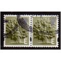 ENGLAND PAIR OF 'E'OAK TREE ' (EN8) FINE USED (...