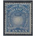 British East Africa 1890 SG12 8 Annas Blue Moun...
