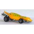 HOT WHEELS 1985 COBRA .. yellow die cast