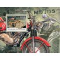 CENTRAL AFRICA 2012 SHEET MNH MOTORCYCLES MOTOS...
