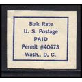 Used Revenue Permit Washington, D.C. E0271