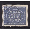 GERMANY 1963 CENTENARY PARIS POSTAL CONFERENCE ...