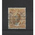 Zanzibar.SG278 3c Orange-Yellow.Fine Used.Jul24b