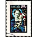 Australia 1984 Christmas 85c Used Stamp .
