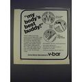 1980 Anne-Marie Bennstrom's V-Bar Ad - Body's B...